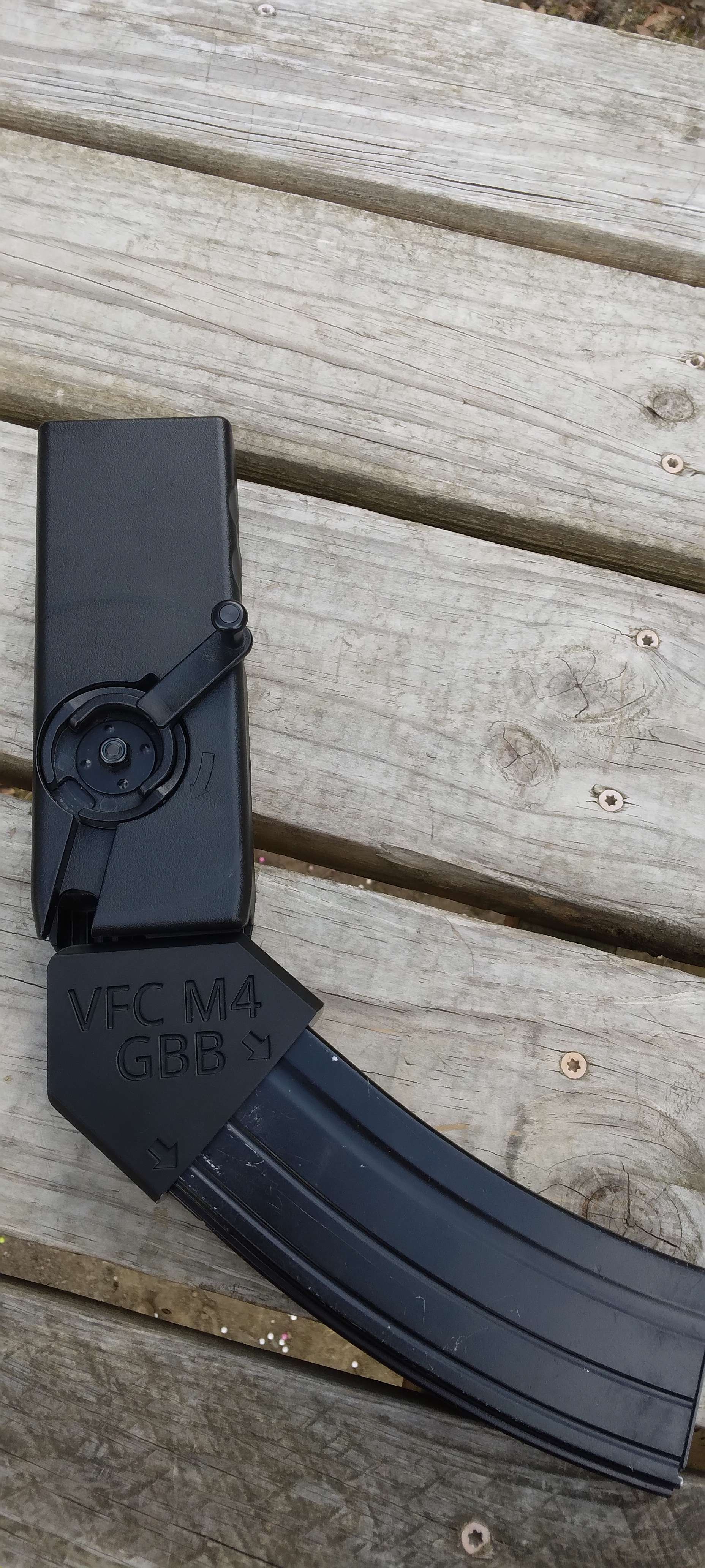 Tokyo Marui MWS M4 Odin Speedloader Adapter – For GBBR Magazines, Black